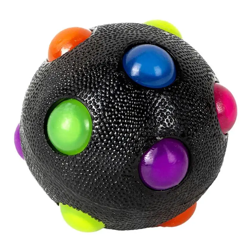 Colorful Soft And Safe Elastic Pet Training Toys Jumping Bal