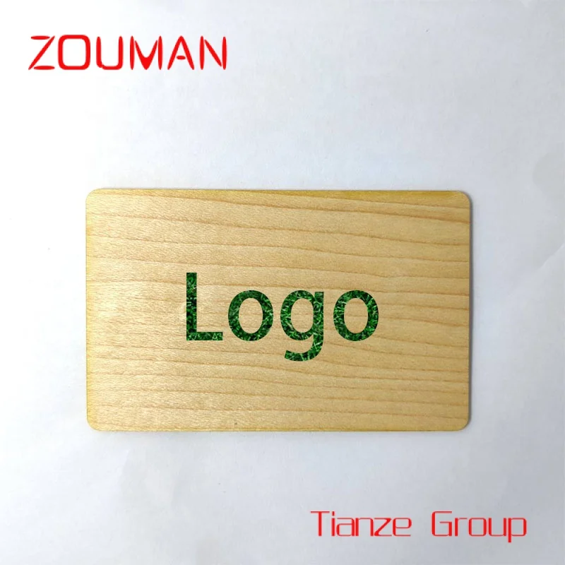 

CR80 poable put in allet busins совместное использование n hf ip ooden rfid карта