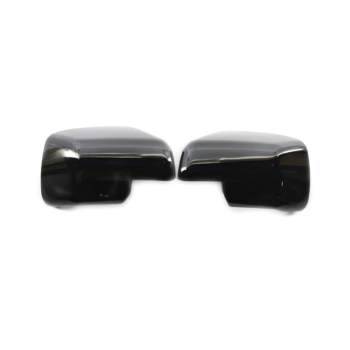 

Car Glossy Black Rearview Side Mirror Covers Cap for Land Rover Discovery 3 Freelander 2 2004-2009 Car Accessories