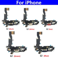 10 pcs usb charger port connector dock charging flex cable for iphone 12 pro charger board