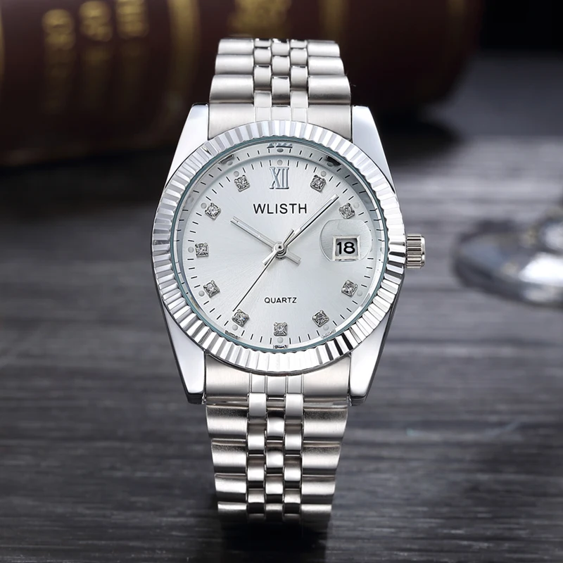 

2022 Wlisth Relogio Masculino Wristwatch Men Watches Top Brand Luxury Famous Quartz Watch For Male Clock Date Hodinky Man Hour