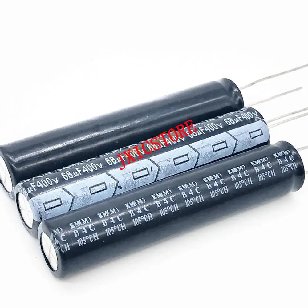 

2pcs/lot 400V 68UF 10*50 20% RADIAL aluminum electrolytic capacitor 68000NF 20%