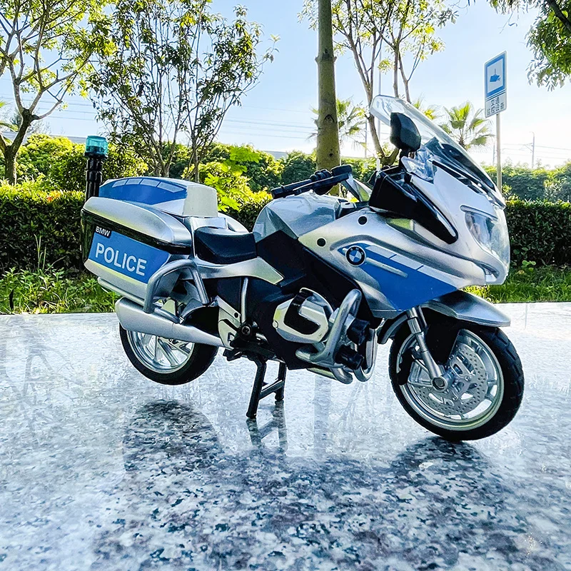 

MSZ 1:12 BMW R1250RT-P Alloy Motorcycle Die Casting Car Model Bicycle Car Model Toy Collection Mini Motorcycle Gift With Light