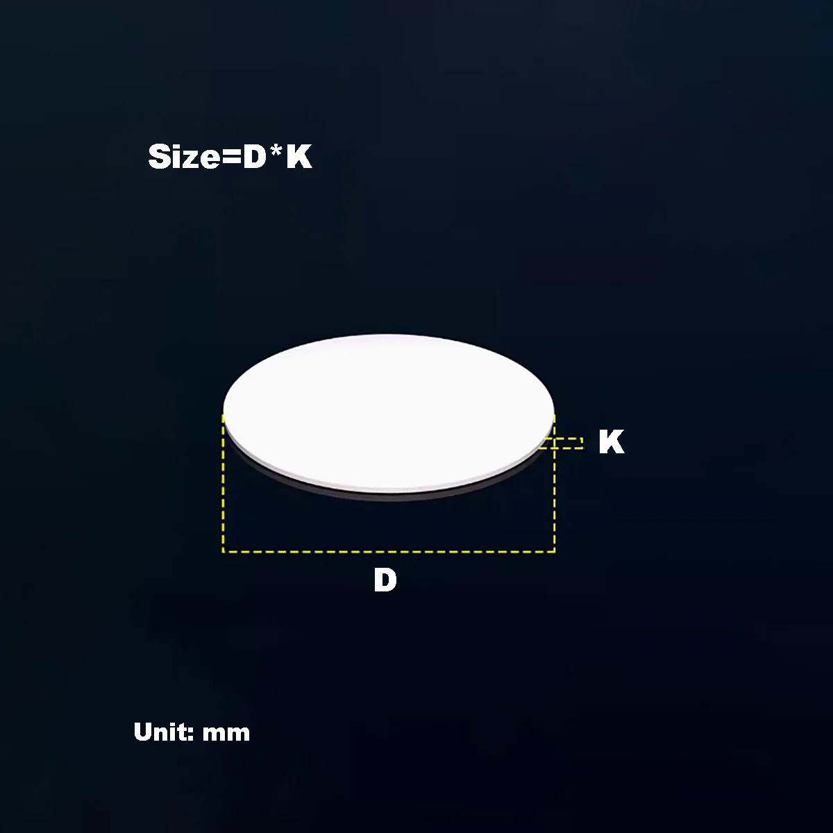 

Твердый диск из ПТФЭ/круглая прокладка/устойчивая к коррозии пластиковая Герметичная прокладка