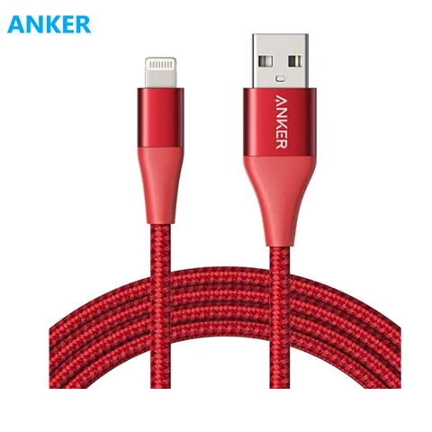 USB кабель ANKER A8452 для Apple iPhone, Lightning, черный.