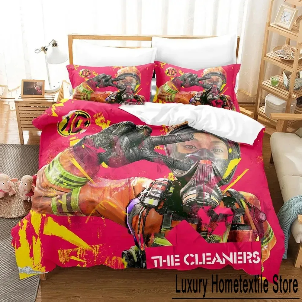 Комплект постельного белья Game XDefiant для мальчиков и девочек пододеяльник размера