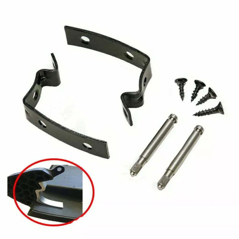 Фото Для Audi A3 SP 8P 2002-2008: Комплект для ремонта защелки крышки бардачка (шарнир, кронштейн, винты и ось) №2