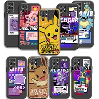 pikachu pokemon phone cases for samsung galaxy a51 4g a51 5g a71 4g a71 5g a52 4g a52 5g a72 4g a72 5g cases back cover funda