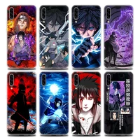 anime naruto uchiha sasuke clear phone case for samsung a70 a70s a40 a50 a30 a20e a20s a10 a10s note 8 9 10 20 soft silicone