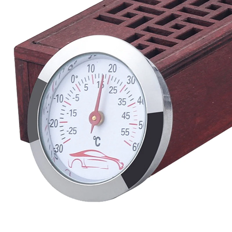 

Мини-термометр для автомобиля, портативный Круглый измеритель температуры для украшения дома и автомобиля, диапазон температур-30 ~-60 ℃