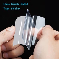 20pcs nano double sided tape sticker squares transparent no trace acrylic reusable waterproof adhesive tape pendating fixed