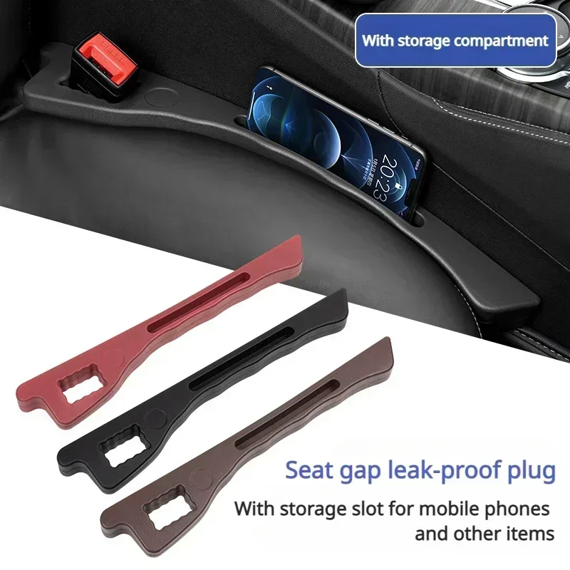 

2023 Car Seat Gap Filler Side Seam Plug Strip Leak-proof Filling Strip Car Seat Gap Interior Universal Decoration Supplies 2PCS