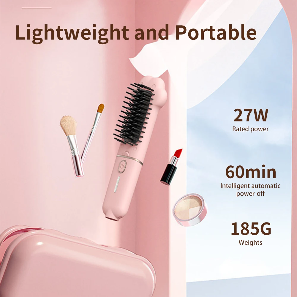 Расческа для выпрямления волос многофункциональная электрическая расческа с