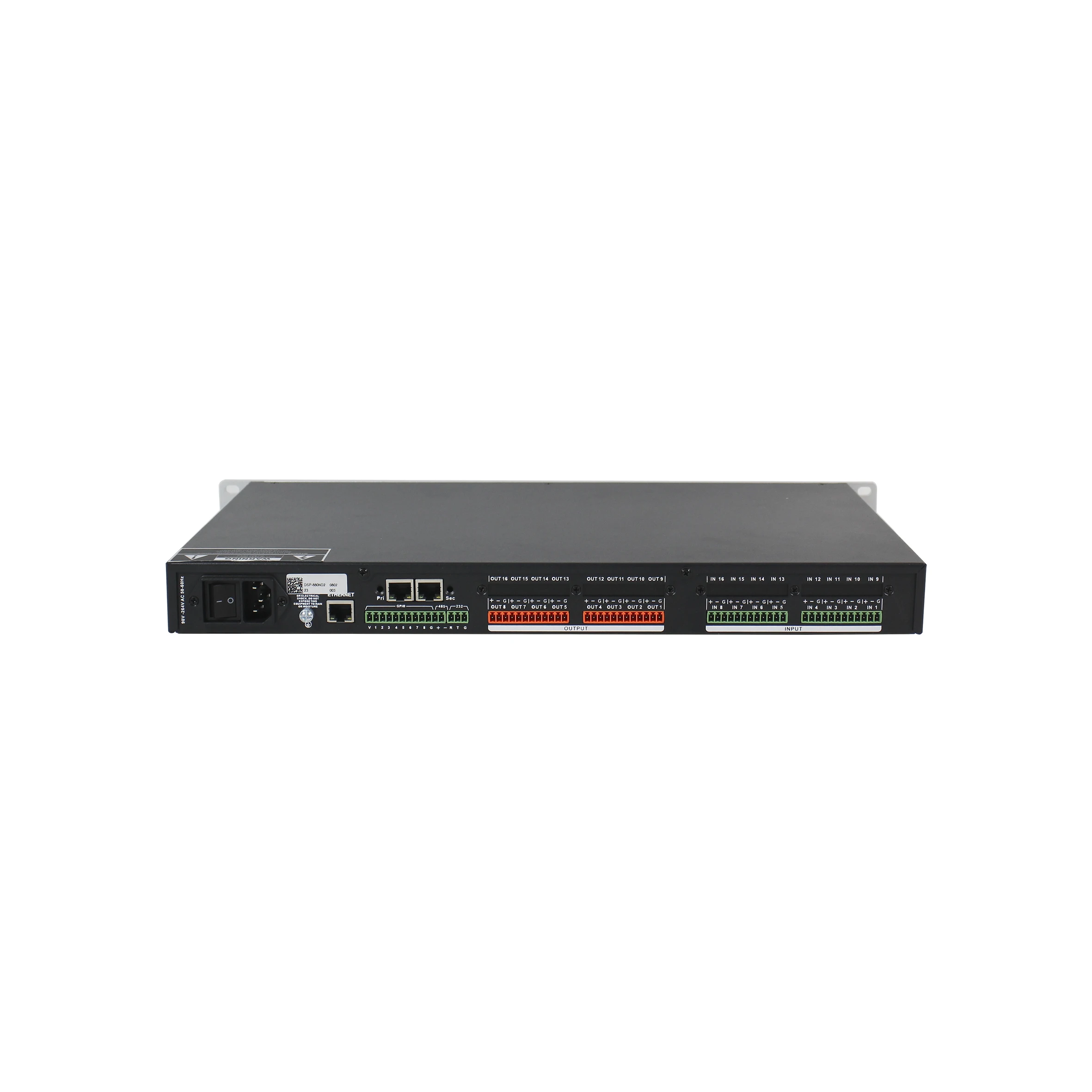 Фото 8-канальный DSP матричный микшер с USB-драйвером и поддержкой сети Dante для сценического звукового оборудования №3
