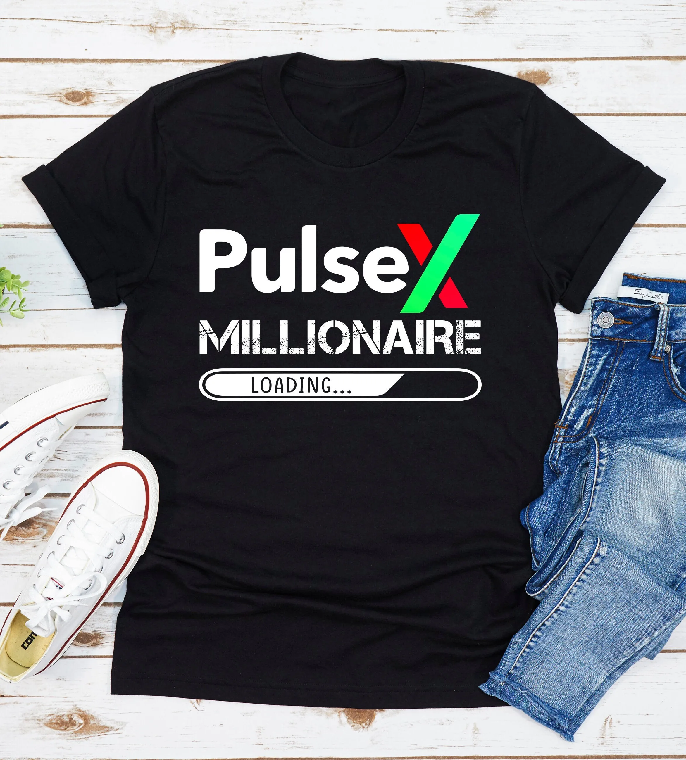 Pulsex крипто миллионер футболка Plsx монета инвестор