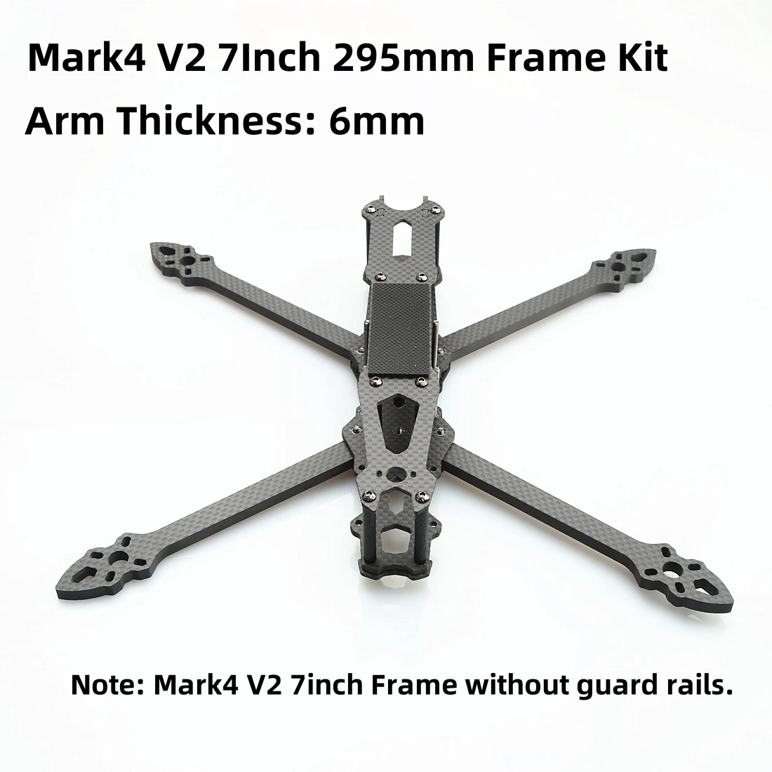 MAK4 V2 FPV Drone Frame KIT 7 дюймов из углеродного волокна