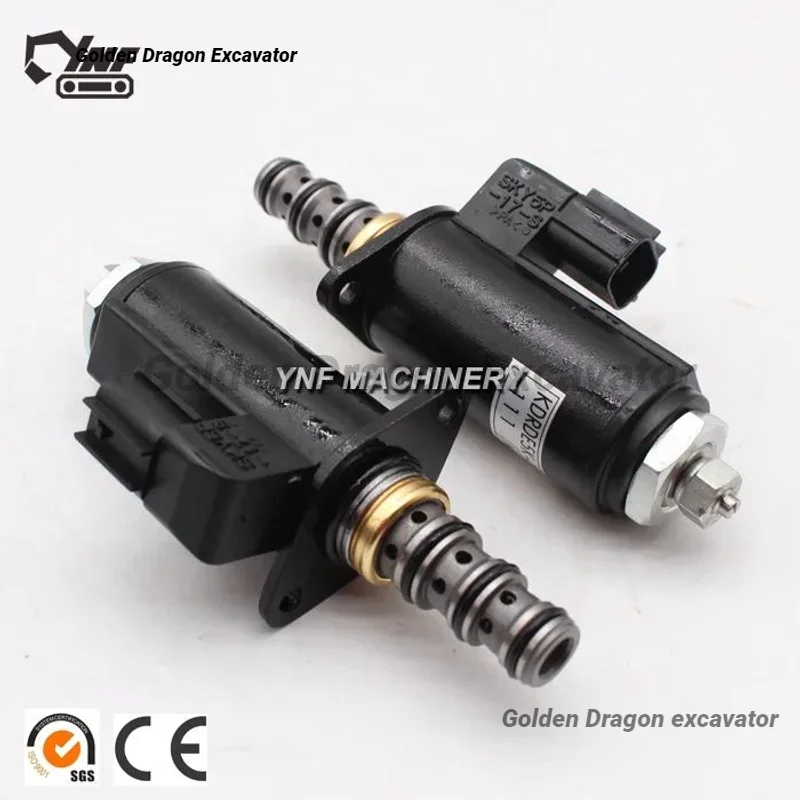 Для Kobelco Sk200-6e 230-6e Yn35v00041f1 Kdrde5k-31/30c50-102 Соленоид основного насоса Экскаватор