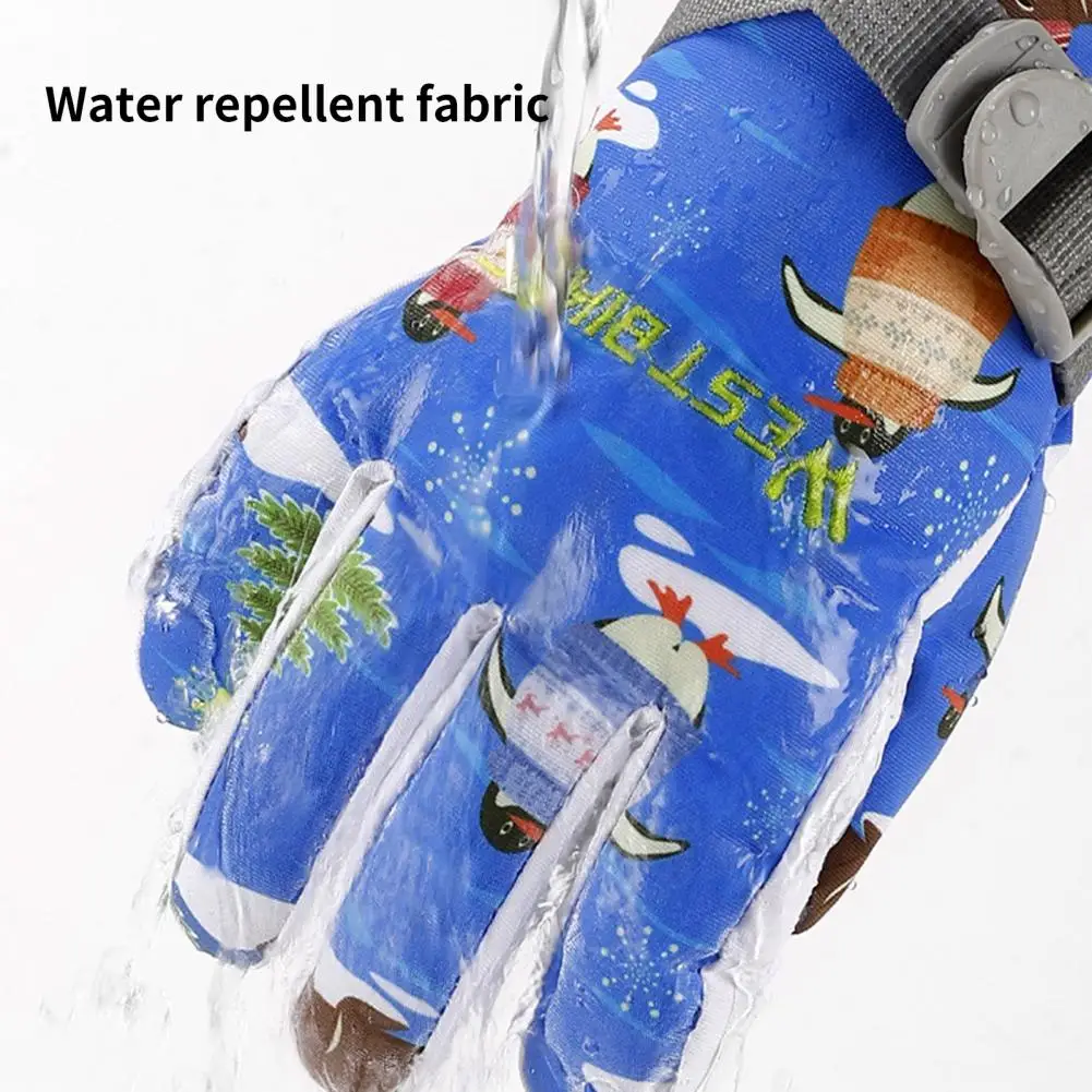 

1 Pair Reliable Sport Gloves Anti-slip Winter Gloves Anti-scratch Wear-resistant Warm Gloves Ski Gloves Warm Hand