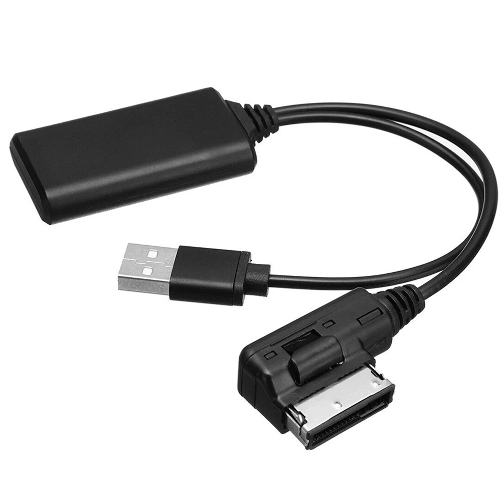 

Cable Adapter Bluetooth Interface For Q7 A5 A6 A8 1m Cable Length 1pce 25-50mA AUX Audio Adapte Black Wireless