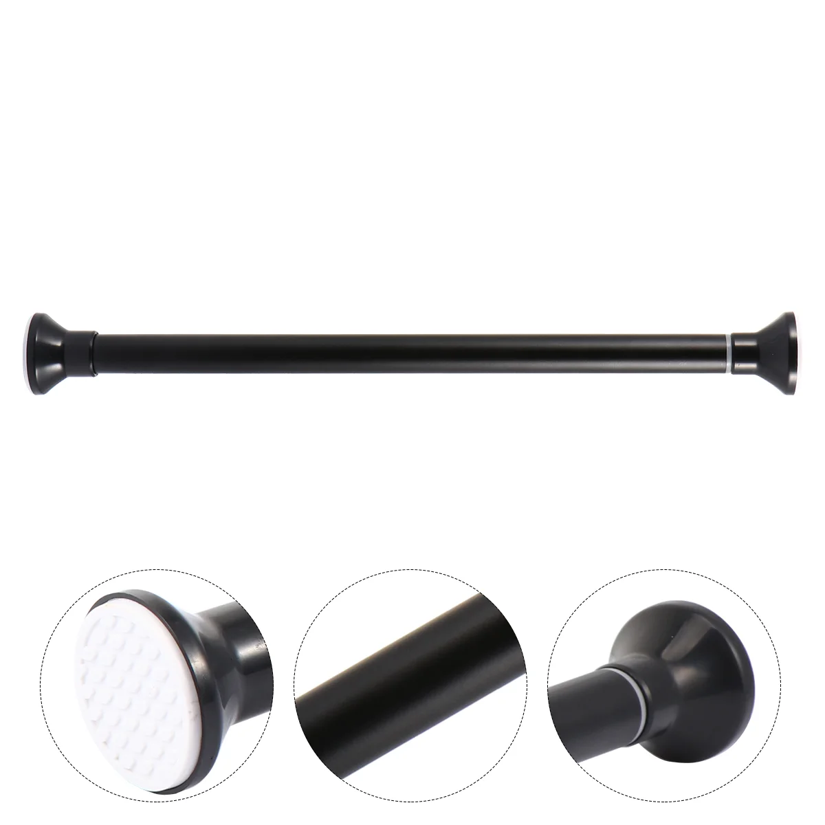 

1pc Punch-free Curtain Rod Telescopic Rod Multipurpose Tension Pole Clothes Rod