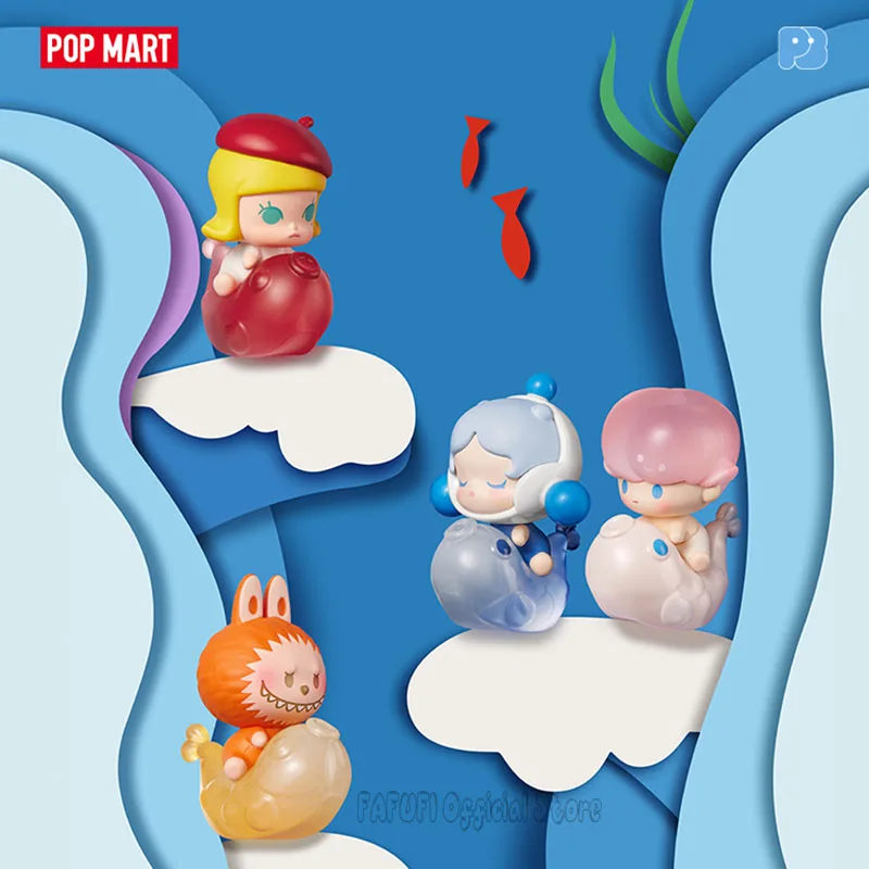 POP MART POPBEAN амулетная фигурка на удачу Женская настольная кукла для домашнего