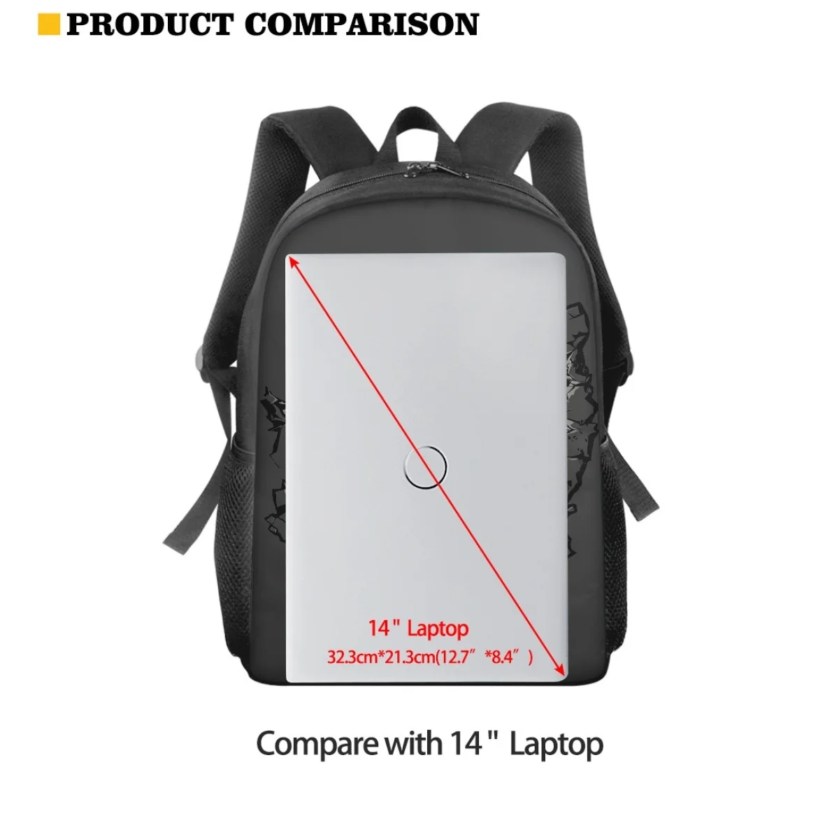 Рюкзак ELVISWORDS по индивидуальному заказу школьные сумки с милым принтом собаки для