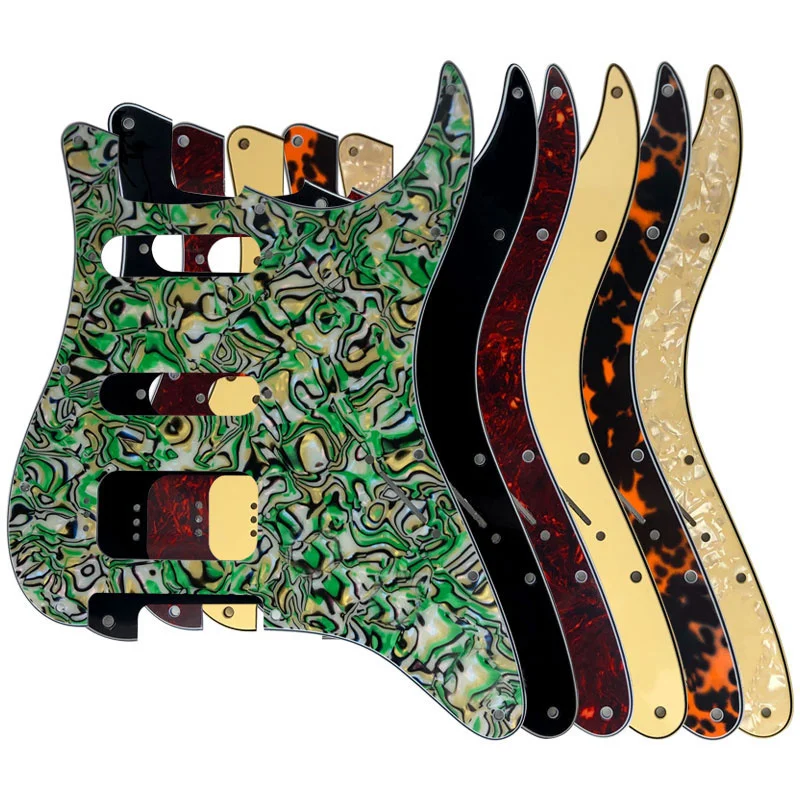 

Quality Guitar Parts -For US Fd 11 Screw Holes MIM Start HSS SSH Humbucker Guitar Pickguard No Control Hole Scratch Plate