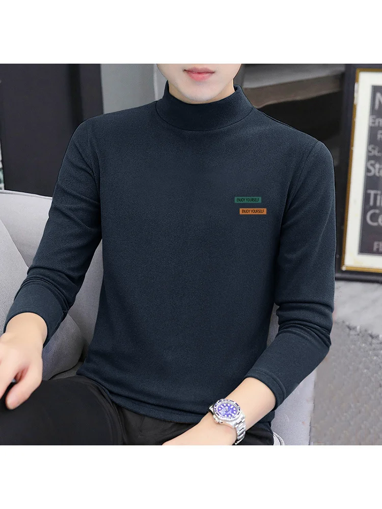 Dralon Heattech Полуводолазка Тонкое нижнее белье Футболка с длинными рукавами