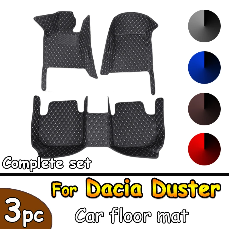 

Автомобильные коврики для Dacia Duster Renault Duster HM 2021 ~ 2022, водонепроницаемые защитные коврики, автомобильные коврики, полный комплект, автомобильные аксессуары