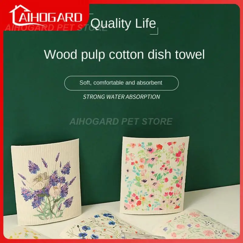 

Porous Fibers Quickly Absorb Water Kitchen Towel Cleaning Is More Convenient With Strong Water Absorption Absorbent Sponge