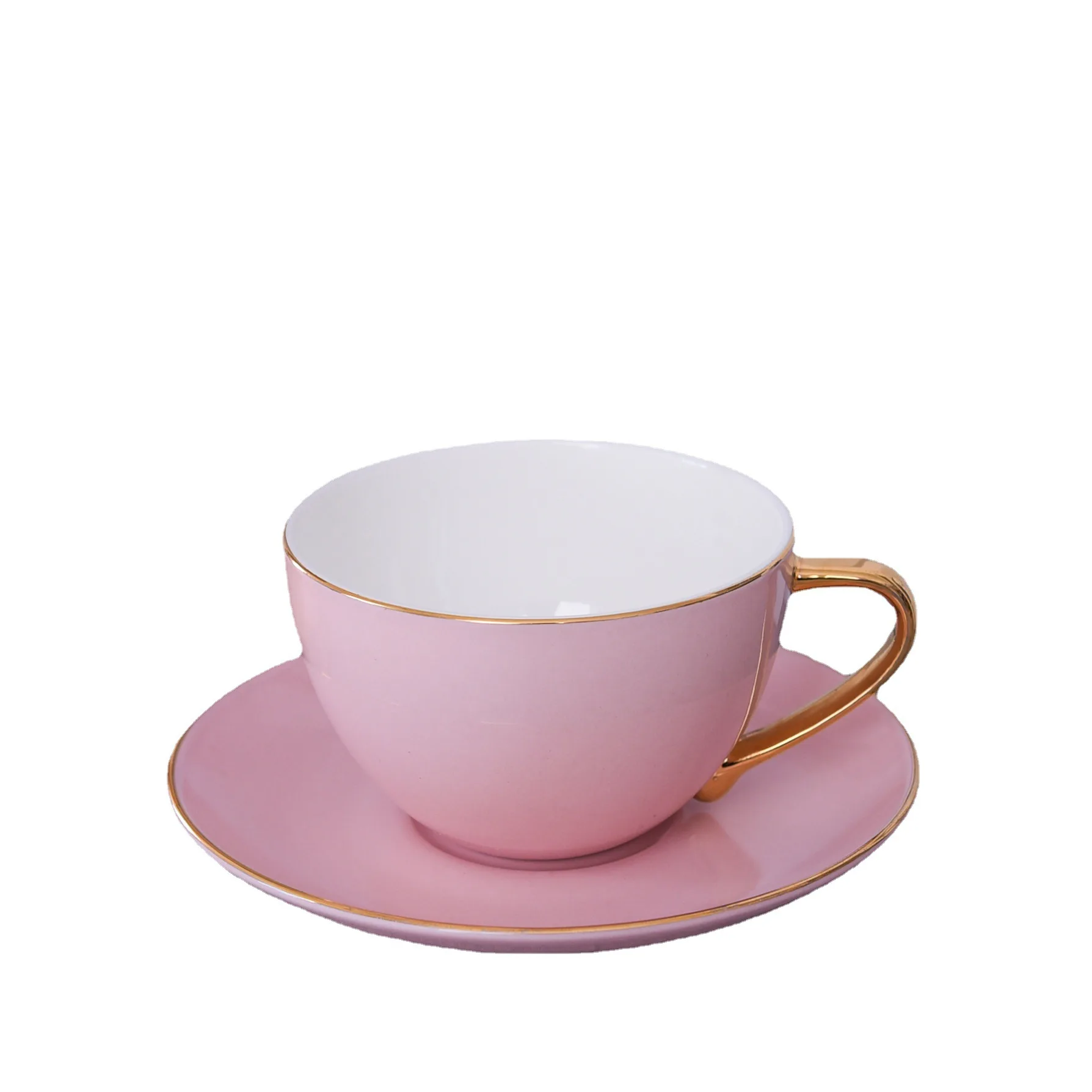 

Afternoon Cup and Saucer Mug for Coffee Cups Set of Cups Mugs Travel Coffe Tea Sets Luxury Glasses Ceramic Drinkware Kitchen Bar