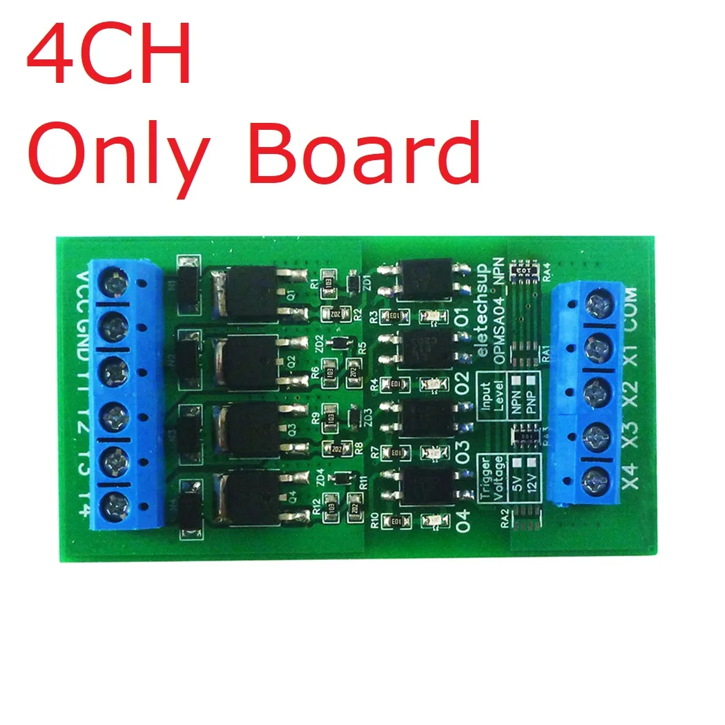 

4-16 каналов, 3,3 В, 5 В, 12 В, 24 В