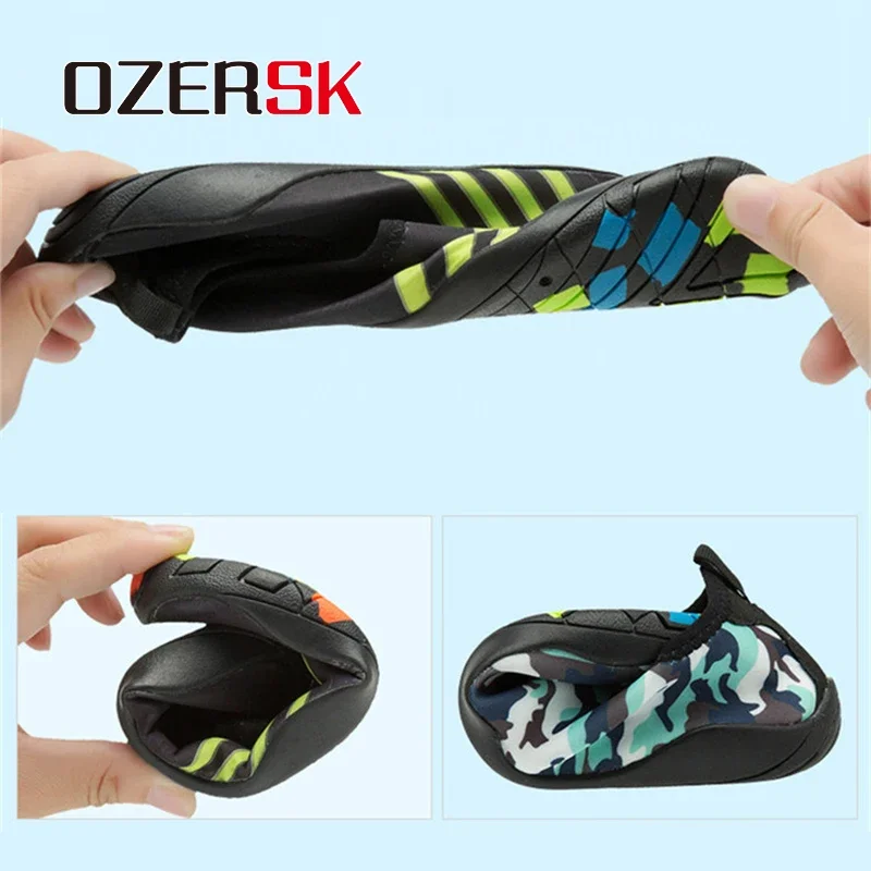 Кроссовки OZERSK унисекс пляжная обувь для воды дайвинга босинки тапочки Размеры