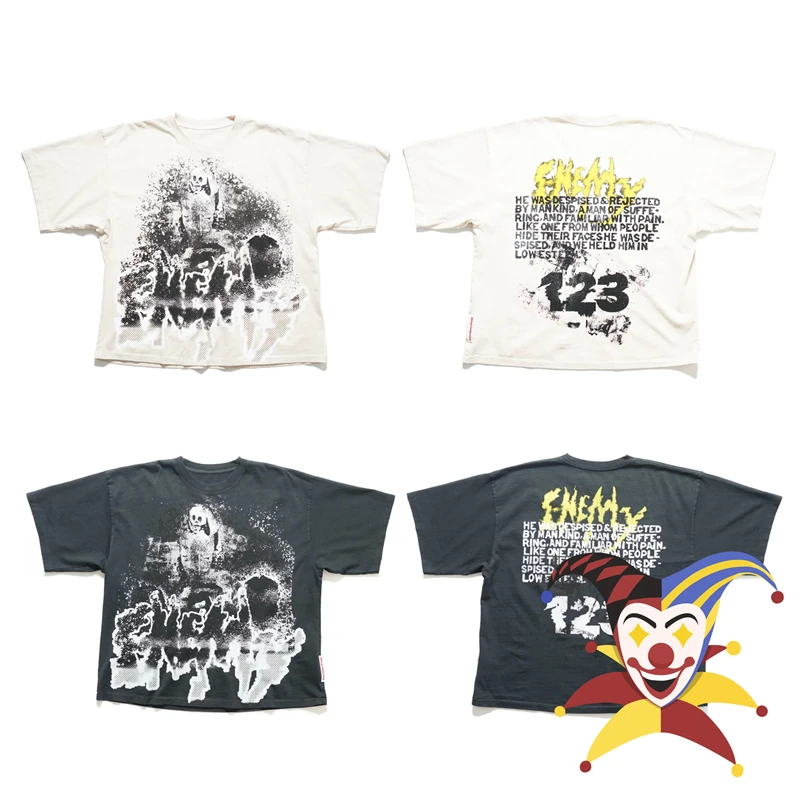 RRR123 Театральная футболка с логотипом и аппликацией для мужчин женщин лучшее