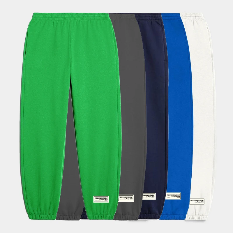 

Male's Spring Winter New Sweatpants Comfortable Jogger Trousers Warm Fleece Drawstring Athletic Workout Pants