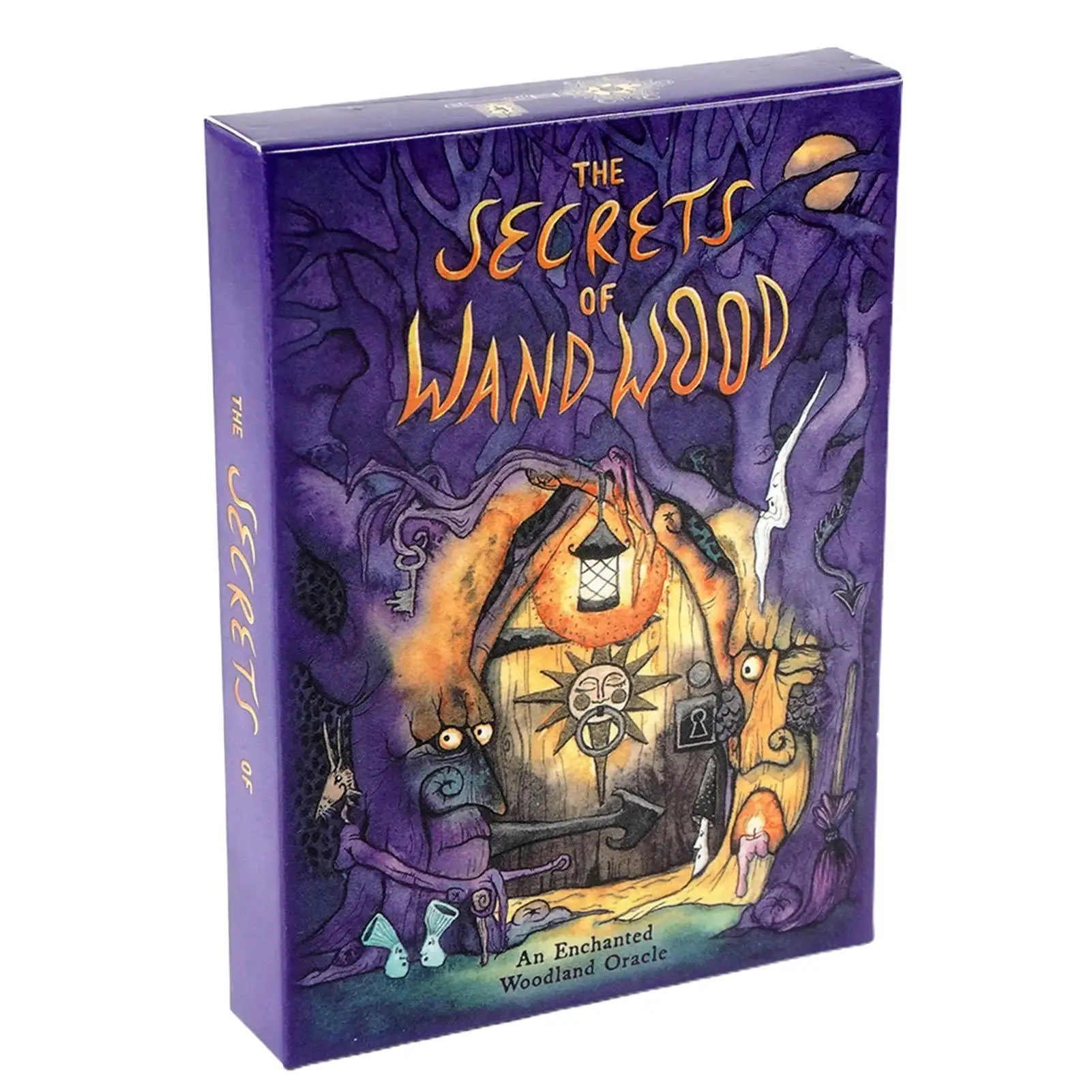 

Tarot Oracle Card Mysterious Divination Tarot Card The Secrets of Wand Wood Tarot Female Girl Card Game English Playing Cards