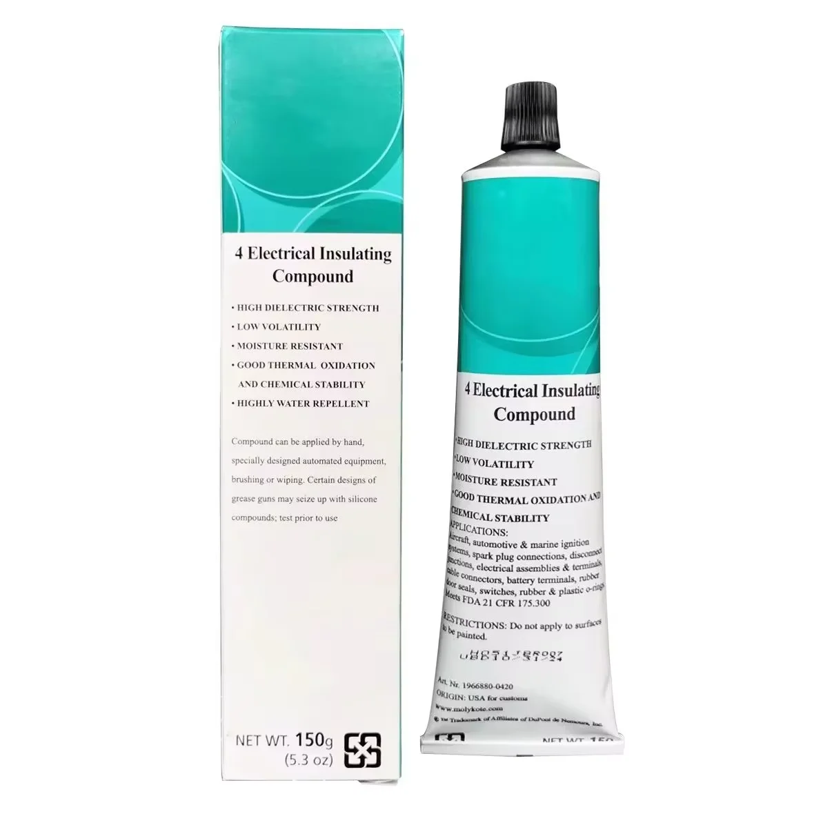 Для DOW CORNING MOLYKOTE DC-4 DC4 DC 4 Электроизоляционная паста, герметизирующая и смазывающая силиконовая смазка. (art.: 3920dcf0bc8ad) - 3920dcf0bc8ad