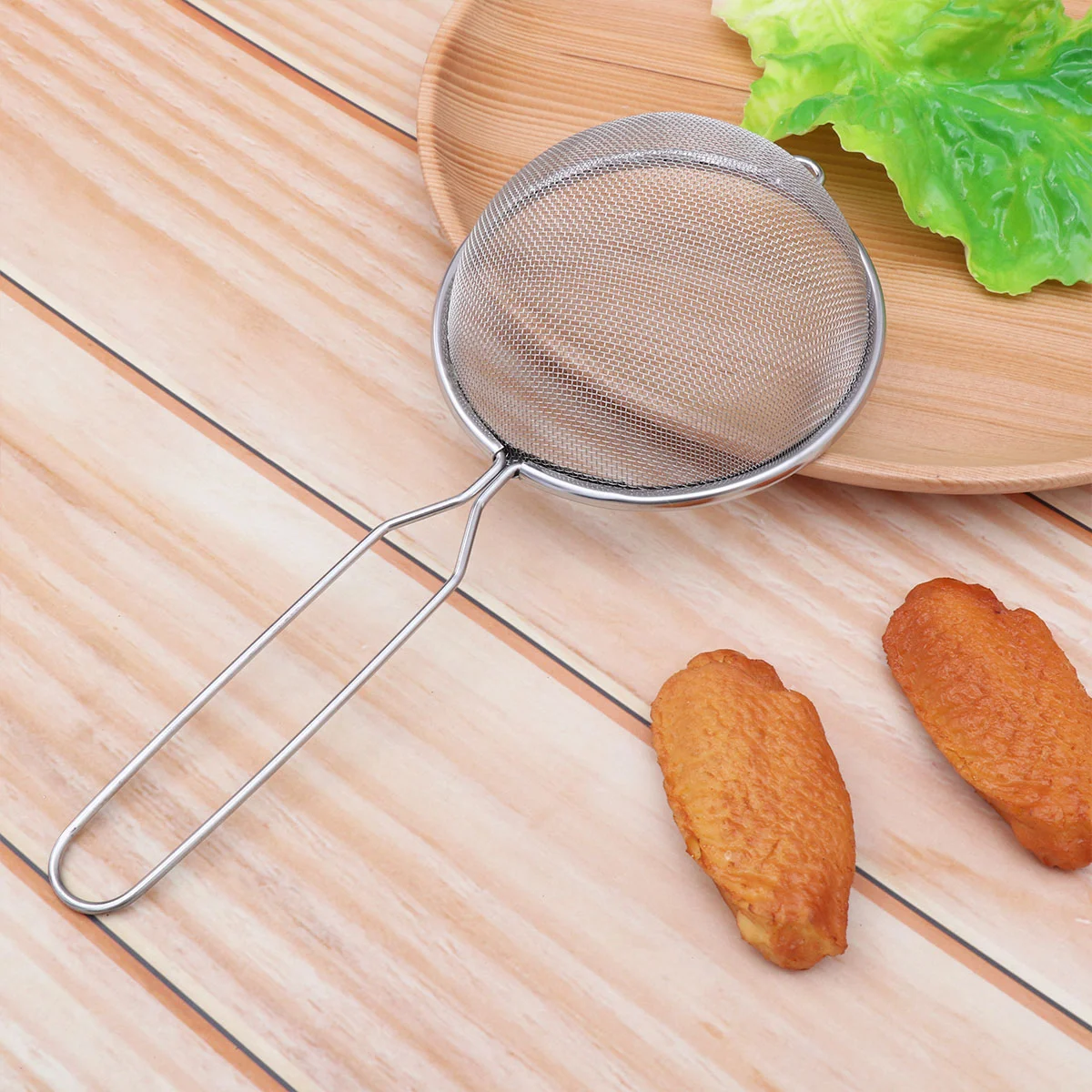 

Stainless Steel Colander Sifting Strainer Filter Flour Colander Mesh Flour Sifter