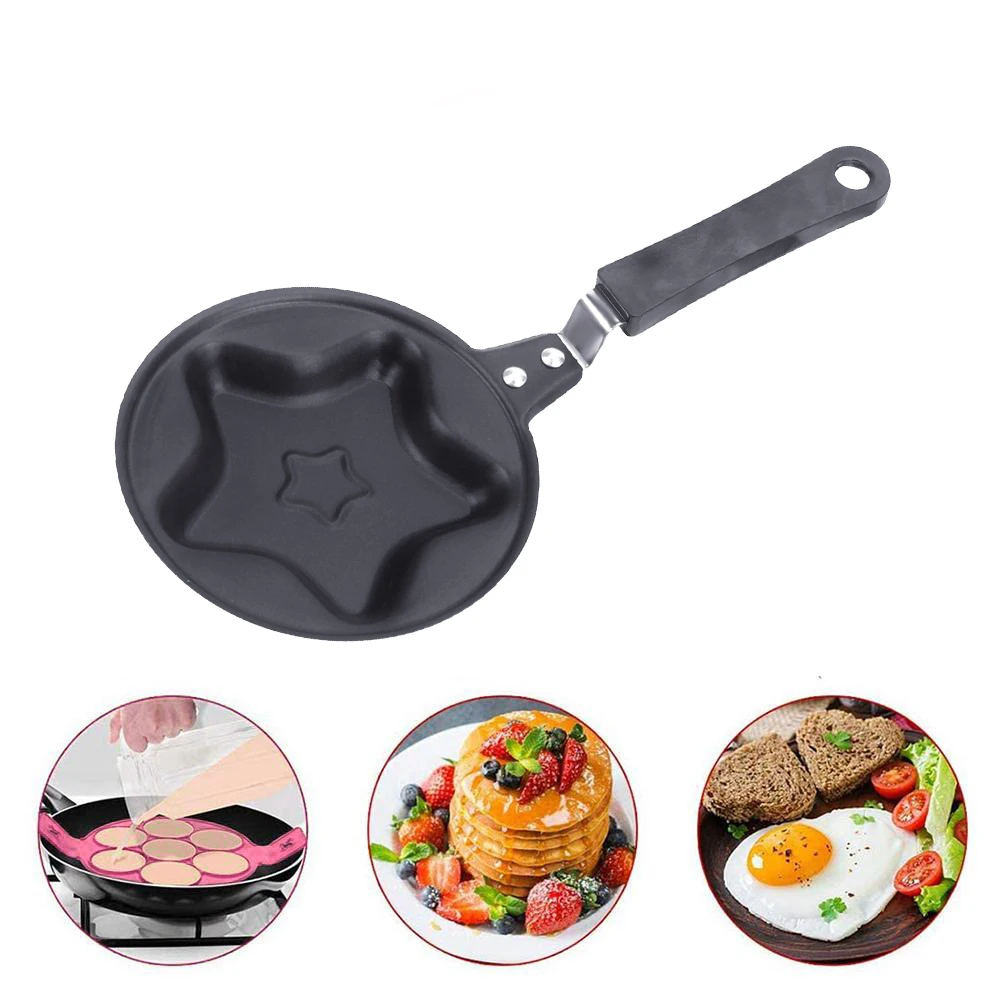 Сковорода для жарки яиц на завтрак сковорода флип-сковорода антипригарная