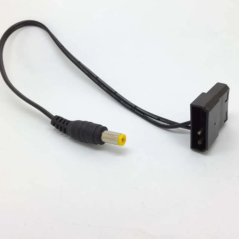 Фото Кабель питания DC 12В 2А с разъемом Molex 4PIN (5.5мм x 2.1мм) для блока управления RGB LED №3