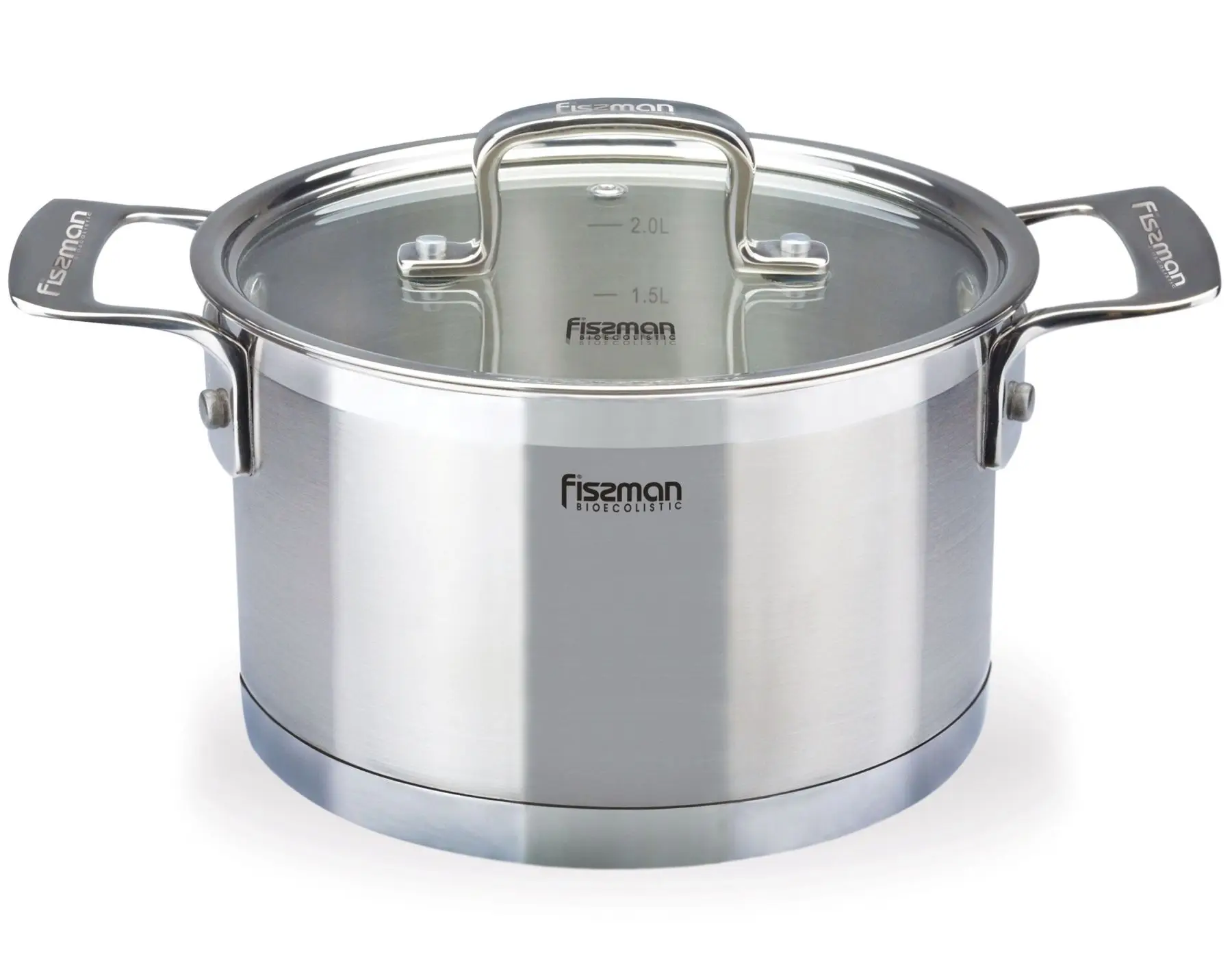 Fissman fobus pan 20x10 cm/3.1 L with glass lid | Дом и сад