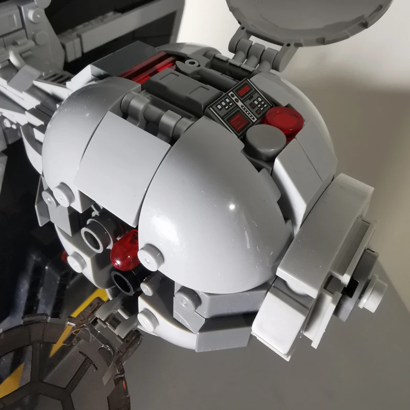892 Pcs Mocs Sets Star Movie Spaceship Model Bricks TIE Bizarro (TIE/e1) Experimental M1 Starfighters Kits Builidng Blocks Toys