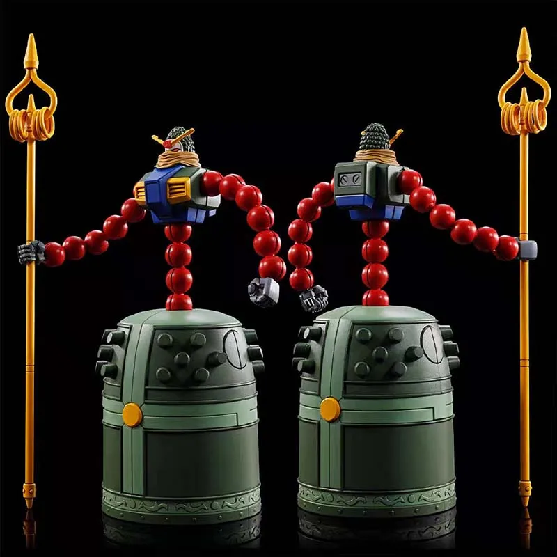 Фото Набор для сборки модели Gundam Bandai HG 1/144 Mandor, фигурка, конструктор Gunpla, коллекционные фигурки Gundam, аниме-фигурки, игрушки, подарки для мужчин №5