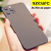 For iPhone Pro Max Case New Ultra-thin frosted creative personality silicone case iPhone12Mini 8Plus Phone cover