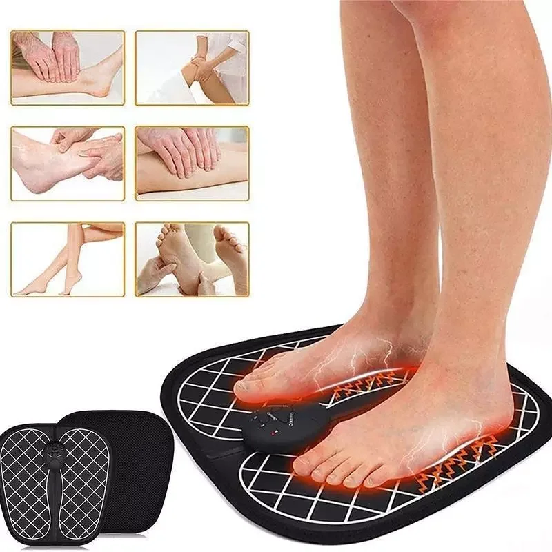 

2023 подушка для массажа ног с электрической зарядкой или аккумулятором, подушка для улучшения кровообращения, снятия боли, массажа мышц