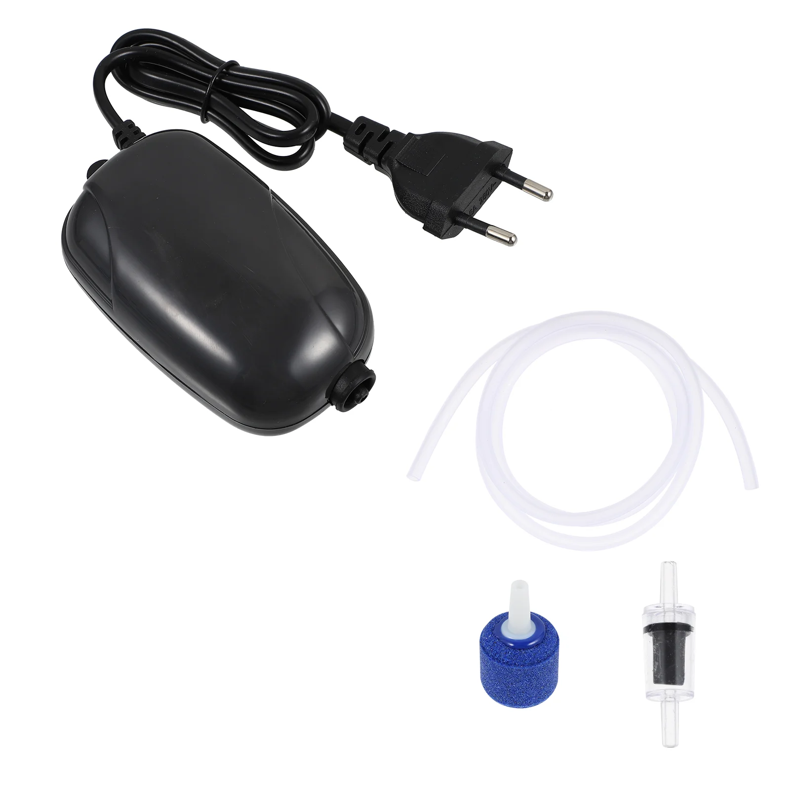 

1 set of Aquarium Air Pump Outdoor Oxygen Pump Fish Tank Accessory (Plug)