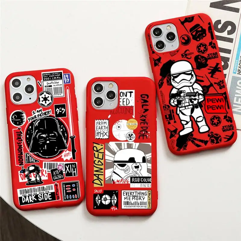 Чехол для телефона с логотипом Звездных войн Дарт Вейдер Штурмовик iphone 13 12 11 Pro Max