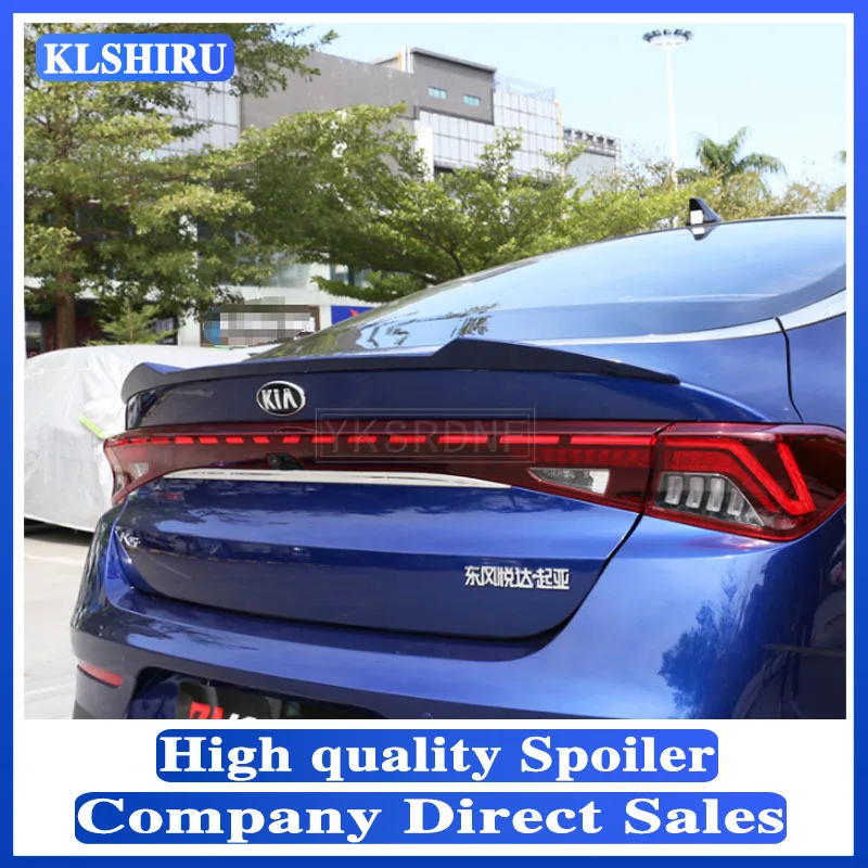 

Внешний декоративный задний спойлер для KIA Optima K5, аксессуары для отделки багажника, спойлеры, детали крыла, автостайлинг 2020 2021