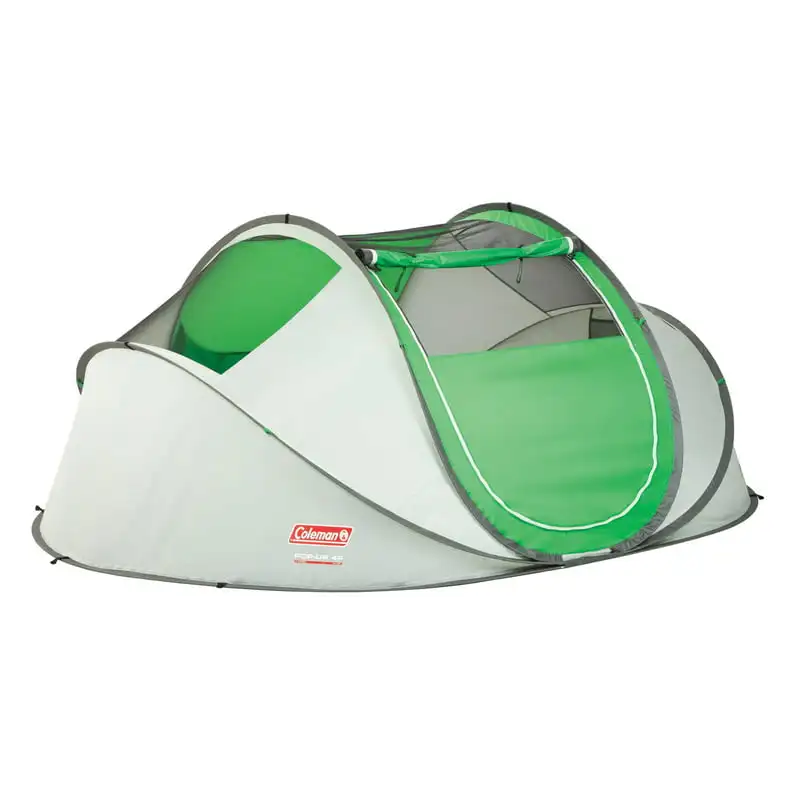 

4-Person Pop-Up Tent 1 Room, Green