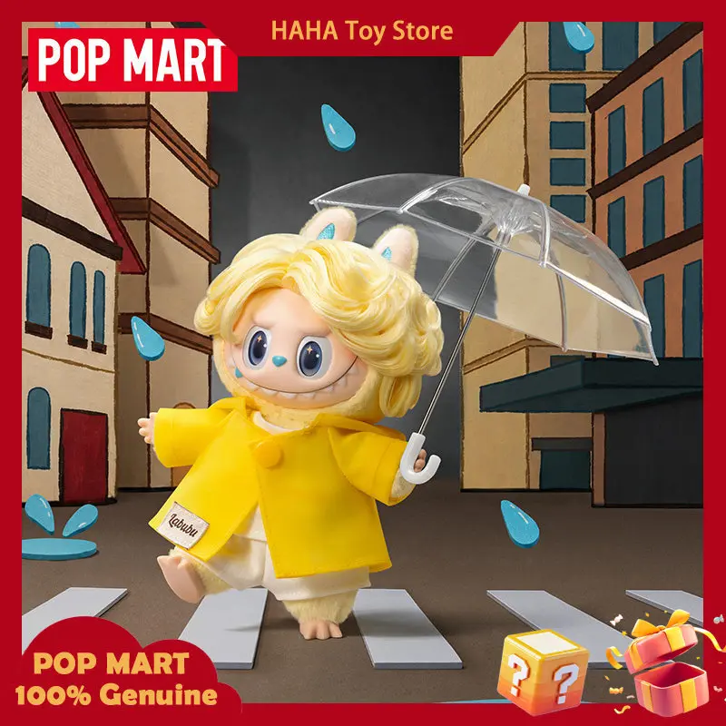 Фото Pop Mart The Monsters Labubu Retro Barber Shop: Виниловая плюшевая подвеска-фигурка в стиле ретро-парикмахерской, коллекционная фигурка, декоративное украшение (слепая коробка) №2